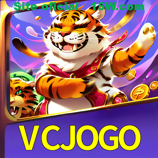Imagem promocional da VCJOGO mostrando a plataforma e suas vantagens